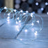 Dazzle Bright Fairy Lights Battery Operated, 20 FT 60 LED Silver Wire Waterproof Battery Operated String Lights, Christmas Decorations for Indoor ...