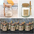 1Pcs 250ml/8.5oz Empty Clear Glass Jam Jar with Cork and Spoon Multipurpose Honey Candy Coffee Bath Salts Storage Canister Can Pot Tin Bottle Cont...