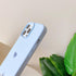 Jmltech Compatible with iPhone 13 Pro Max Case Silicone Women Girls Blue Heart Design Slim with Soft Anti-Scratch Microfiber Lining Protective Pho...