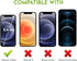 iPhone 12 Mini Screen Protector - (5.4 Inch) Tempered Glass Screen Compatible with Apple (3 PACK)...