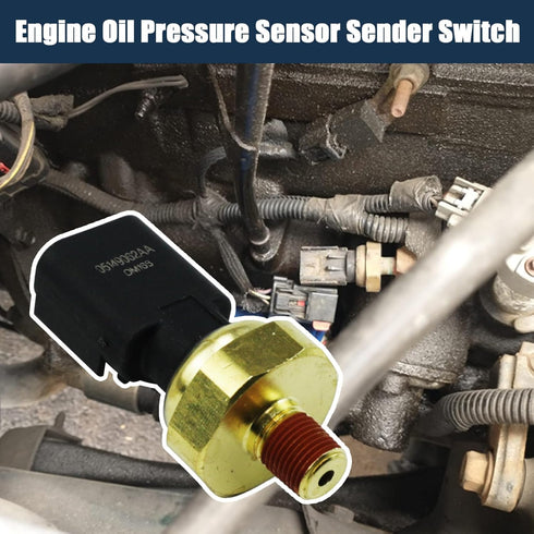 Engine Oil Pressure Sensor Sender Switch Fits for Chrysler 200 Aspen Avenger Caliber Challenger Durango Viper Ram Cherokee, 05149062AA, 5149064AA...