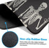 Britimes Black Skull Large Mouse Pad Non-Slip Desk Pad Keyboard and Mouse Desk Mat Gaming Mousepad for Game, Office & Home, 31.5 x 11.8 in...