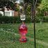 Glass Ant Moat for Hummingbird Feeder - 3 OZ Clear Tulip Insect Guard with Large Capacity...
