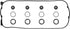 FEL-PRO VS 50365 R Engine Valve Cover Gasket Set for Honda Accord...