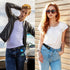 2PCS No Buckle Belt Women Men Elastic Stretchy Invisible Belt For Jeans Belt Adjustable Waist Belt Comfortable For Pants Shorts Dress...