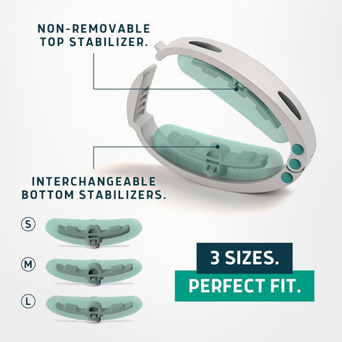 Confidence Clamp by Lunderg - The Original Incontinence Clamp for Men with 3 Removable Top Pads (S, M & L) for Reliable Control and Everyday Confi...
