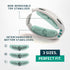Confidence Clamp by Lunderg - The Original Incontinence Clamp for Men with 3 Removable Top Pads (S, M & L) for Reliable Control and Everyday Confi...