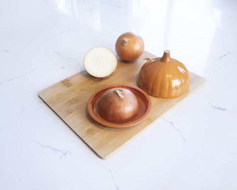 Plastic Fresh Onion Storage Pod, 1 EA, Brown...