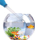 2 Set Manual Fish Tank Cleaning Tools with Extension Pipe and L Shaped Extension Pipe,30ml Aquarium Water Changer,28.9 Inches Siphon Dropper for F...