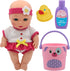 New Adventures Magic Nursery: Love Buckets - Bath Safe 8" Baby Doll Playset, Bath Time Playset, Ages 2+...