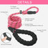 Slip Lead 6 FT for Medium and Large Dogs,Puppy Dog Training Leash Heavy Duty,No Pull Reflective Nylon Dog Leash,Rope Training Leash for Dogs That ...