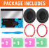 GVOEARS Replacement Ear Pads for Beats Studio 3, Mesh Fabric Ear Cushions for Studio 2 3 Wired Wireless Over Ear Headphones with Noise Cancelling ...