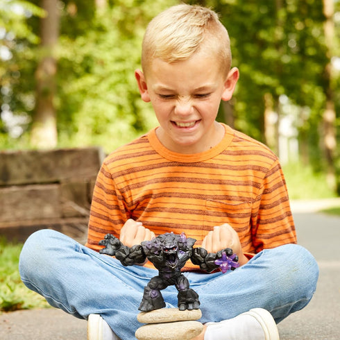 Schleich Eldrador Shadow World Stone Monster Realistic Mythical Fantasy Creature Action Figure Toy Stone Creature with Movable Arms and Torso for ...