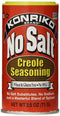 Konriko - No Salt Creole Seasoning 2.5 oz - Wheat Free - Gluten Free - No MSG...