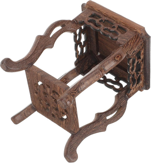 PRETYZOOM Plant Stand Indoor Wooden Flower Stand Planter Stand Plant Shelf Side Table with Lower Shelf End Table Nightstand for Living Room Balcon...