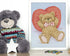 DIAMOND DOTZ ® - Relax-A-Bear, Partial Drill, Round Dotz, Diamond Painting Kits, Diamond Art Kits for Adults, Gem Art, Diamond Art, Kits, 13.8"x10...