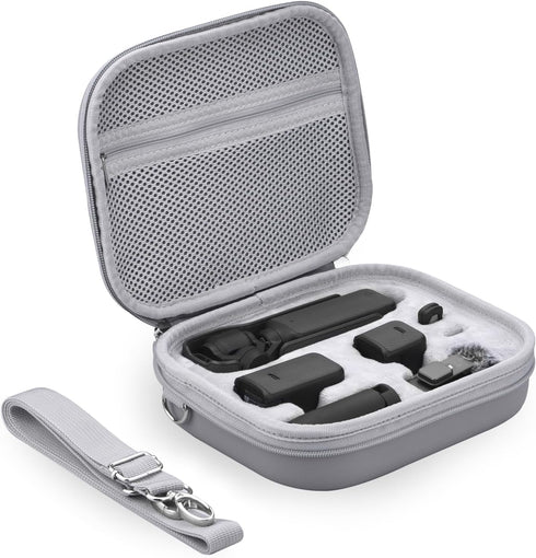 Carrying Case for DJI Osmo Pocket 3 / Creator Combo, PU Hard Shell Storage Bag Portable Protective Case for DJI OSMO Pocket 3 Camera Accessories...