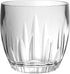 QG 15 Ounce Elegant Plastic Heavyweight Glass Rock Tumbler Set of 6 Clear CR141...