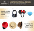 Modern JP Adhesive Hooks for Disney Ears (8-Pack) - Minimalist Disney Ear Holder, No Drilling Headband Holder Design, Strong Hold Headband Organiz...