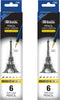 BAZIC Drawing Sketching Pencil Set, HB 2B 4B 6B 7B 8B, Professional Graphite Sketch Kit Pencils, for Artists Adults Beginners (6/Pack), 2-Packs...