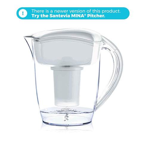 Santevia Water Filter Pitcher Replacement Filter, Single, Compatible with Santevia Classic Pitchers Only, Alkaline, Adds Back Minerals...