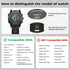 ANCOOL for Fenix 5/6/7 Band 22mm Soft Silicone Watch Bands Compatible With Garmin Fenix 5 Plus/6 Pro/8 47mm/7 Pro/Approach S60/S62 Band(Black,Grey...
