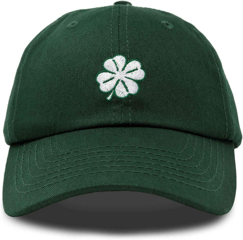 DALIX Four Leaf Clover Hat Baseball Cap St. Patrick's Day Cotton Caps...