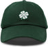 DALIX Four Leaf Clover Hat Baseball Cap St. Patrick's Day Cotton Caps...