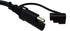 Tetra-Teknica MotoBasics Series SAE-12 12V SAE 2 Pin Quick Disconnect Extension Cable with Dust Cover, 12 Feet, 16 Gauge...
