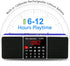 Multifunction Digital FM Radio Media Speaker MP3 Music Player Support TF Card USB Drive with LED Screen Display and Setting Timing Shutdown Functi...