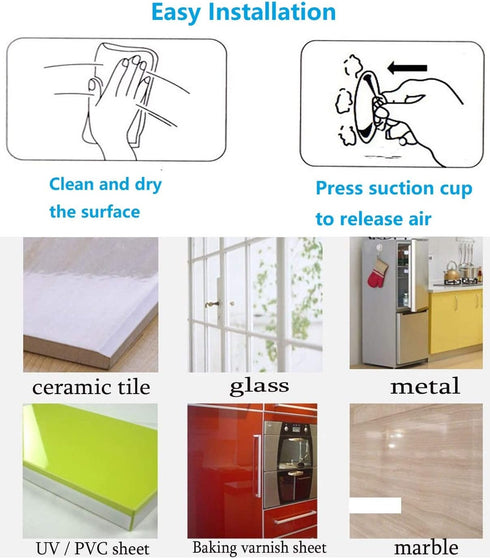 Sink Caddy Sponge Holder for Kitchen Sink 2 Suspension Options(Suction Cups and Adhesive Hook), SUS304 Stainless Steel, Silver...