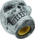 Abfer Skull Tire Wheel Air Cap Valve Stem Covers Car Decorative Accessories Fit Most Vehicle Truck Motorcycles Bikes (Silver)...