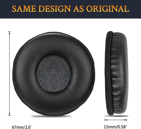 SOULWIT Earpads Replacement for Logitech H390 H600 H609 H760 Wireless Headphones, Ear Pads Cushions with Noise Isolation Foam, Added Thickness - H...