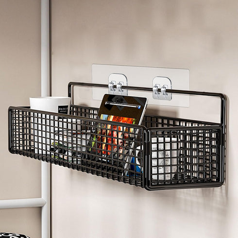 4 Pack Shower Caddy Adhesive Hooks Replacement, Strong Self-Adhesive Sticker No Drilling Waterproof Hanging Hooks for Bathroom Storage Shelves Kit...