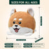 Double-Sided Flip Plush Toy,Reversible Stuffed Animal Mood Plush Flip Show Your Mood at All Times (Dog)...