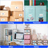 15 Pcs Self Adhesive Index Card Pockets, 6.5×4.72" clear adhesive pockets, Removable Labels Bag with Top Open for Organizing, Storage Bins, Librar...