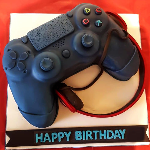AIERSA Game Controller Silicone Baking Mold,Video Game Cake Molds for Baking,8 Inch Nonstick Cake Pan for DIY Birthday,Video Game Theme Controller...