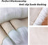 12’’ Small Faux Fur Sheepskin Cushion Soft Plush Area Rug, White Photo Background for Small Product Desktop Photography, Jewelry, Watches, Cosmeti...