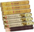 TRUMIRI French Vanilla & Cedar Incense Sticks Bundle - 6 Sets of 20 Sticks Each, 120 Count...