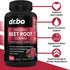Organic Beet Root Capsules Supplements - 1350mg Beetroot Powder Extract Pills, Organic Beet Root Powder Supplement, Super Nitric Oxide Beets, High...