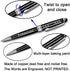 BLUPARK Welcome Gift Tennessee State Roller Ballpen Tennessee Heartbeat Ballpoint Pen Tennessee Pride Gift (Tennessee)...