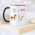 YouNique Designs CNA Mug, 11 Ounces, White, Unicorn Mug, Certified Nursing Assistant Gifts for Women, CNA Week Gifts (Black Handle)...