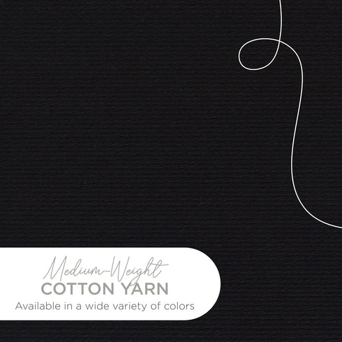 Lion Brand Yarn (1 Skein) 24/7 Cotton® Yarn, Black......