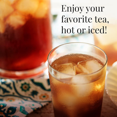 The Republic of Tea Cinnamon Plum Tea, 2.8 oz Tin, 50 Tea Bags, Spiced Black Tea | Caffeinated Tea...