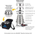 MAGMA Padded Nesting Cookware Storage/Carry Case, A10-364...