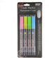 Uchida of America Extra Fine Tip Bistro Chalk Marker Set, Multiple 4 Pack...