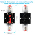 40 Amp Fuse Holders,Audio Circuit Breaker,Reset Fuse Inverter 20A 30A 40A 50A 60A 80A 100A 150A 12V-24V DC Replace Fuses for Car Audio and Amps Ov...