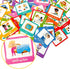 Colorful Flash Card Set – 60Pcs Visual Assisted Planning Picture Cards Pack – Bedtime, Walk, Park, Camping, Homework - Comprehensive Preschool Edu...