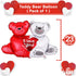KatchOn Big Teddy Bear Balloons Set - 40 Inch, Pack of 13 | I Love You Balloons for Love, Anniversary, Romantic Special Night | Engagement Party D...