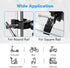 Phone Holder with Clamp for Golf Cart, All Metal Universal Phone Holder Handlebar Mount Clamp for Golf, Stroller, Bicycle, Bike, Wheelchair......